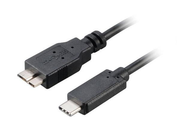 AKASA - Adaptor USB 3.1 tip C la micro B - 100 cm