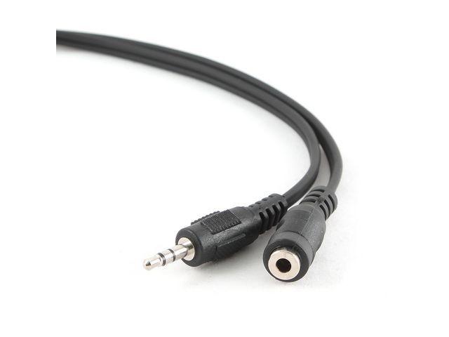 Cablu prelungitor GEMBIRD. Minijack M/F stereo, 2m