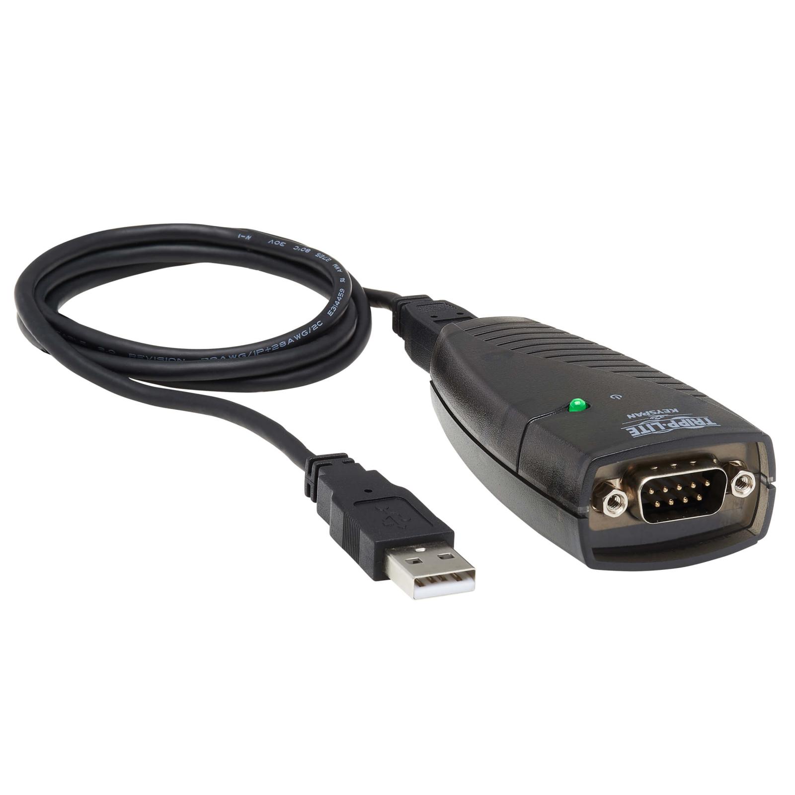 Adaptor USB-A / RS232 (DB9), Mascul/Mascul, 0,91 m