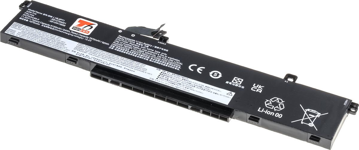 Baterie T6 Power pentru Lenovo ThinkPad T15g, P15, P17 Gen 1, Gen 2, 8120mAh, 94Wh, 6 celule, Li-pol