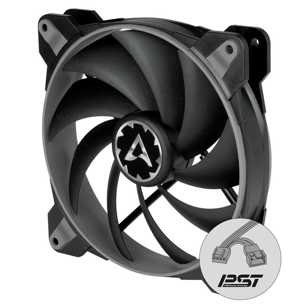 ARCTIC BioniX F140 (gri) – ventilator eSport de 140 mm cu motor trifazat, control PWM și tehnologie PST