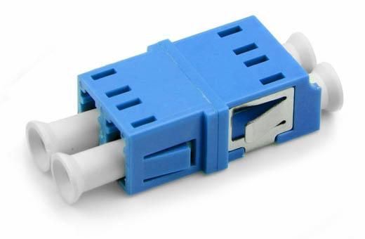 Cuplaj optic LC/PC duplex monomod fără flanșă