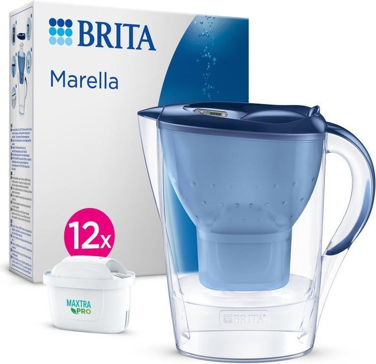 Cana filtrantă Brita Marella Maxtra + 12 cartușe filtrante