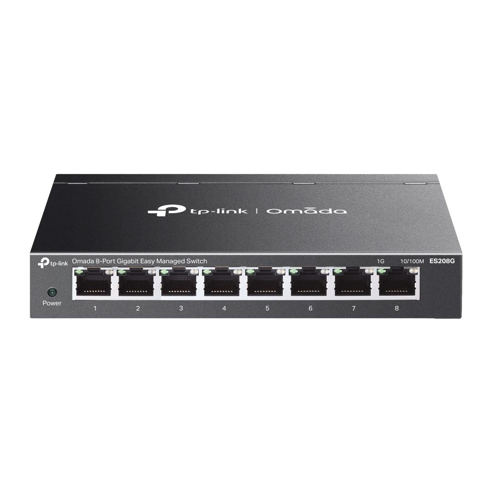 Switch TP-Link ES208G 8xGb Easy Man.switch Omada