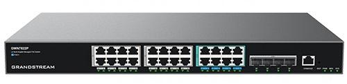 Switch de rețea administrat Grandstream GWN7822P L3, 16 x 1G, 8 x 2.5G, SFP+, PoE, VLAN, IGMP, MLD, MVR