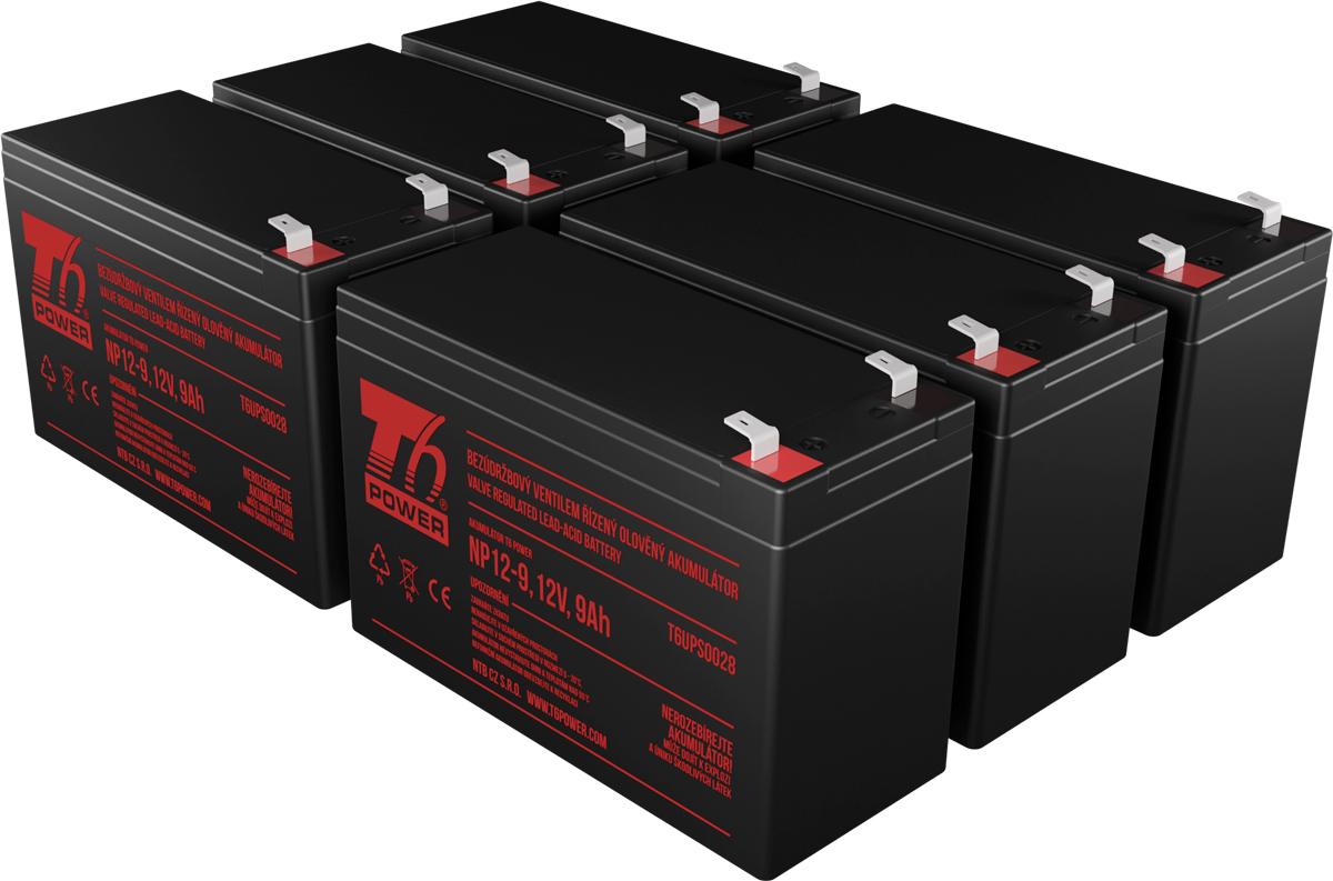 T6 Power EBM 1920W, J716N, JNK3P, K789N, K792N-2U, H928N-2U, 2HRF9, H965N, 55943BX - KIT baterie