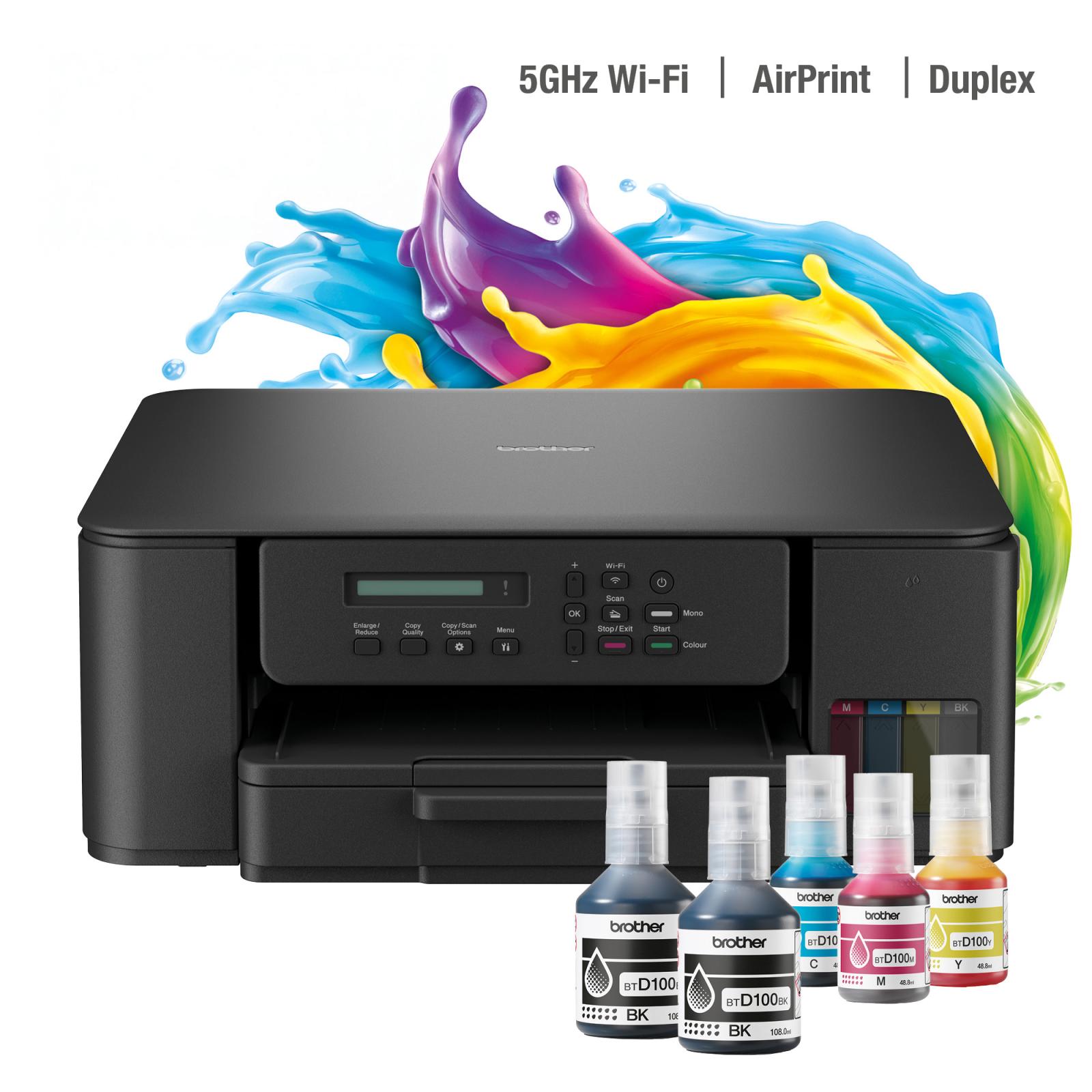 Brother/DCP-T530DW/MF/Cerneală/A4/WiFi/USB