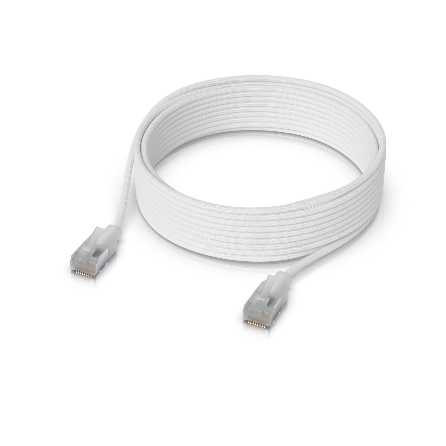 Cablu patch UniFi Premium 8m, Ubiquiti UACC-Cable-Patch-EL-C6A-8M-W