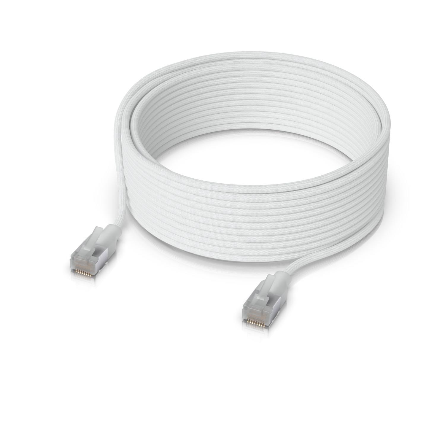 Cablu patch UniFi Premium 12m Ubiquiti UACC-Cable-Patch-EL-C6A-12M-W