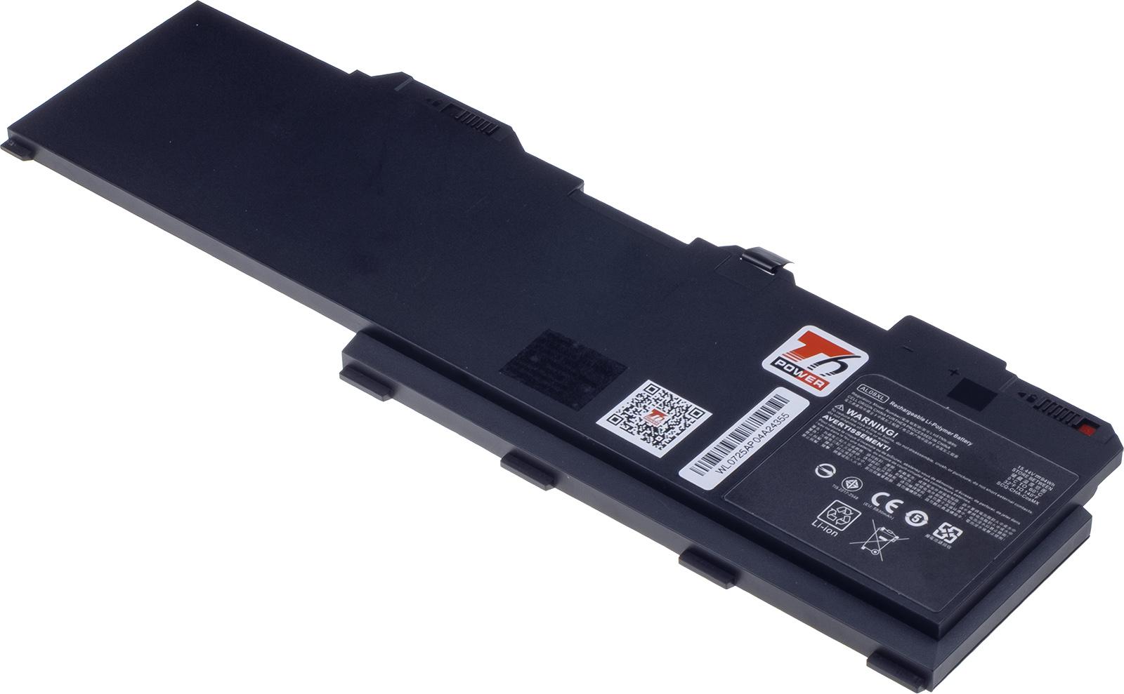 Baterie T6 Power pentru HP ZBook Fury 15 G7, 15 G8, 17 G7, 17 G8, 6080mAh, 94Wh, 8 celule, Li-poly