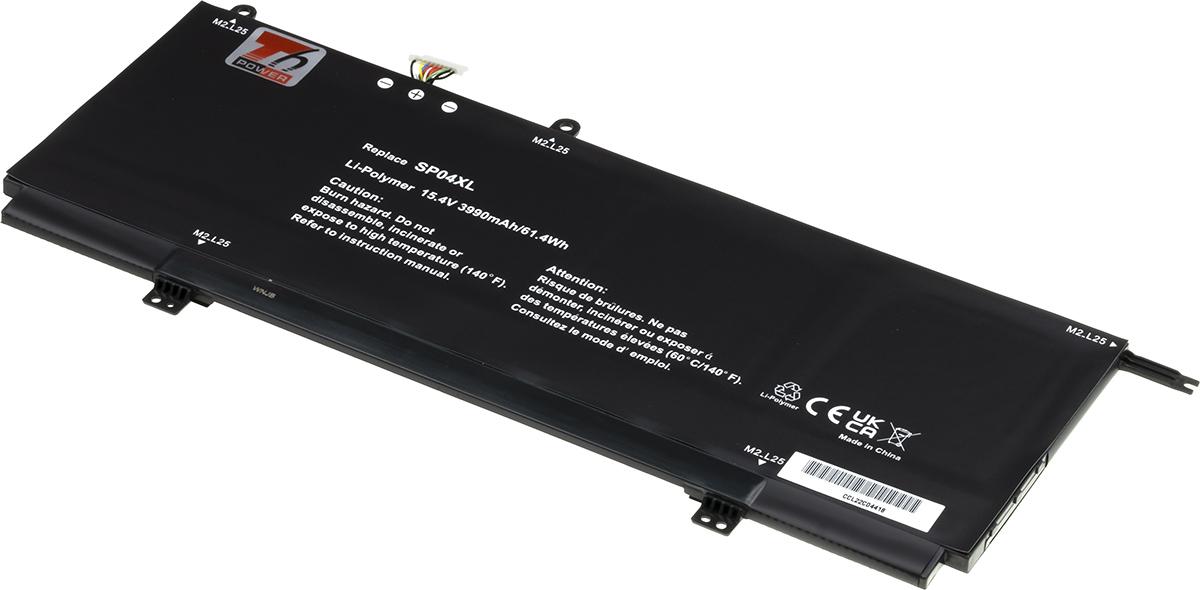 Baterie T6 Power pentru HP Specter 13-ap0000 seria x360, 3990mAh, 61.4Wh, 4 celule, Li-pol