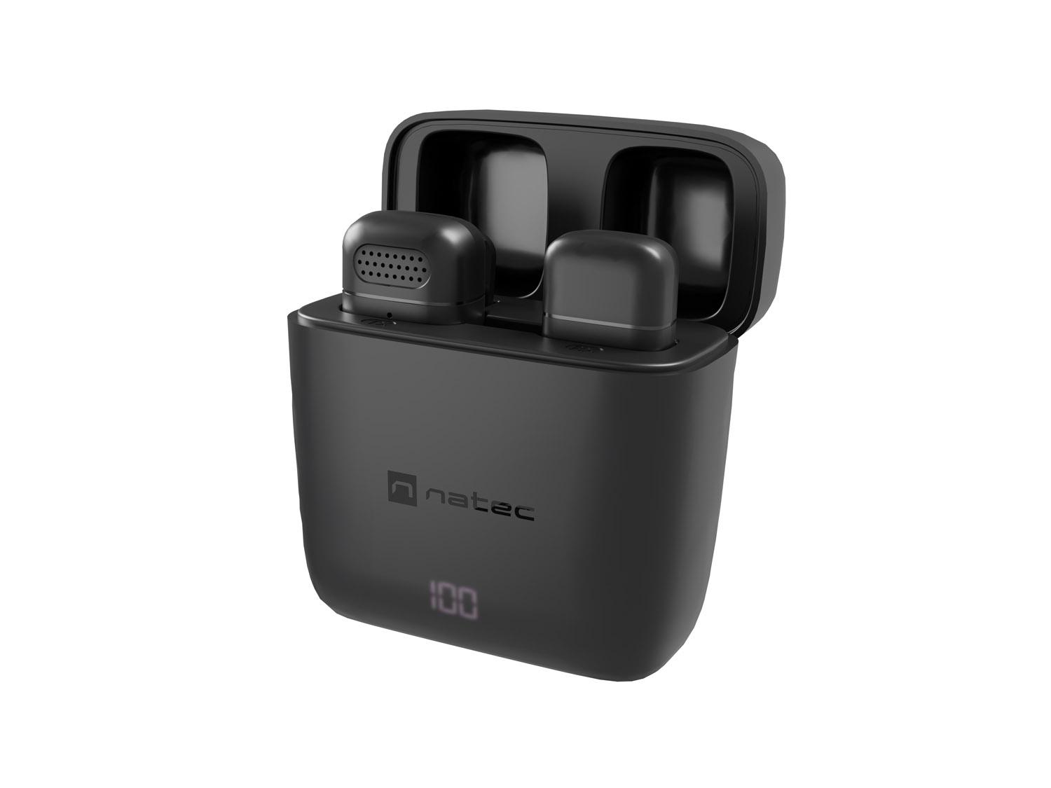 Microfon mobil wireless Natec HOPPER LAVALIER USB-C
