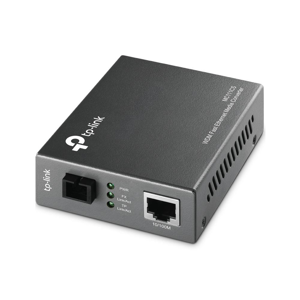 Convertor media TP-Link MC111CS FE WDM SM 20km SC 1550nmTX/1310nmRX.