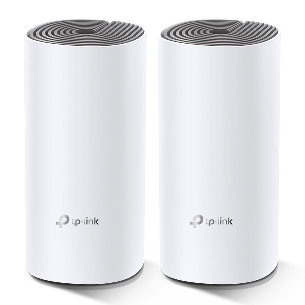 Sistem WiFi mesh pentru întreaga casă TP-Link AC1200 Deco E4 (pachet de 2), 2x10/100 RJ45