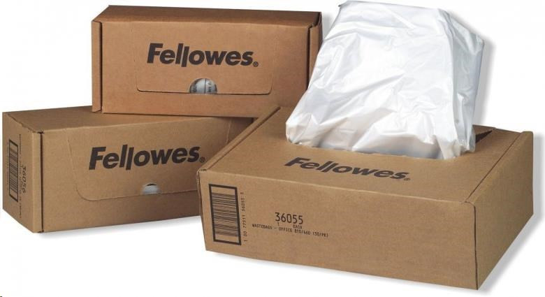 Saci de gunoi pentru tocator Fellowes Automax 300, Automax 500, pachet 50 buc