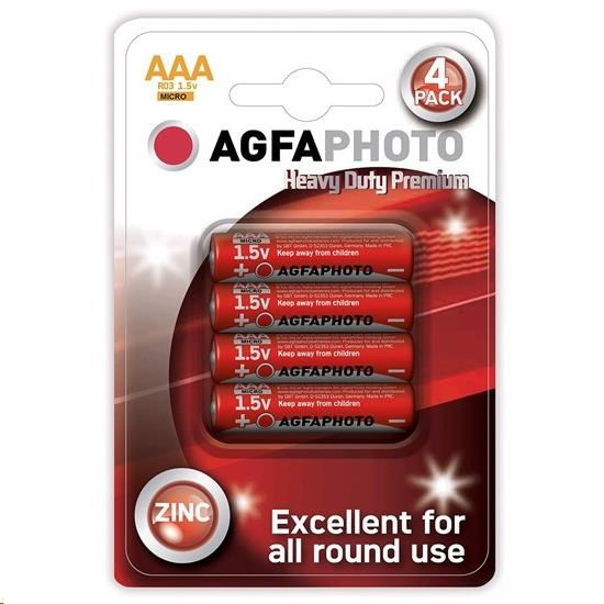 AgfaPhoto baterie zinc AAA, blister 4buc