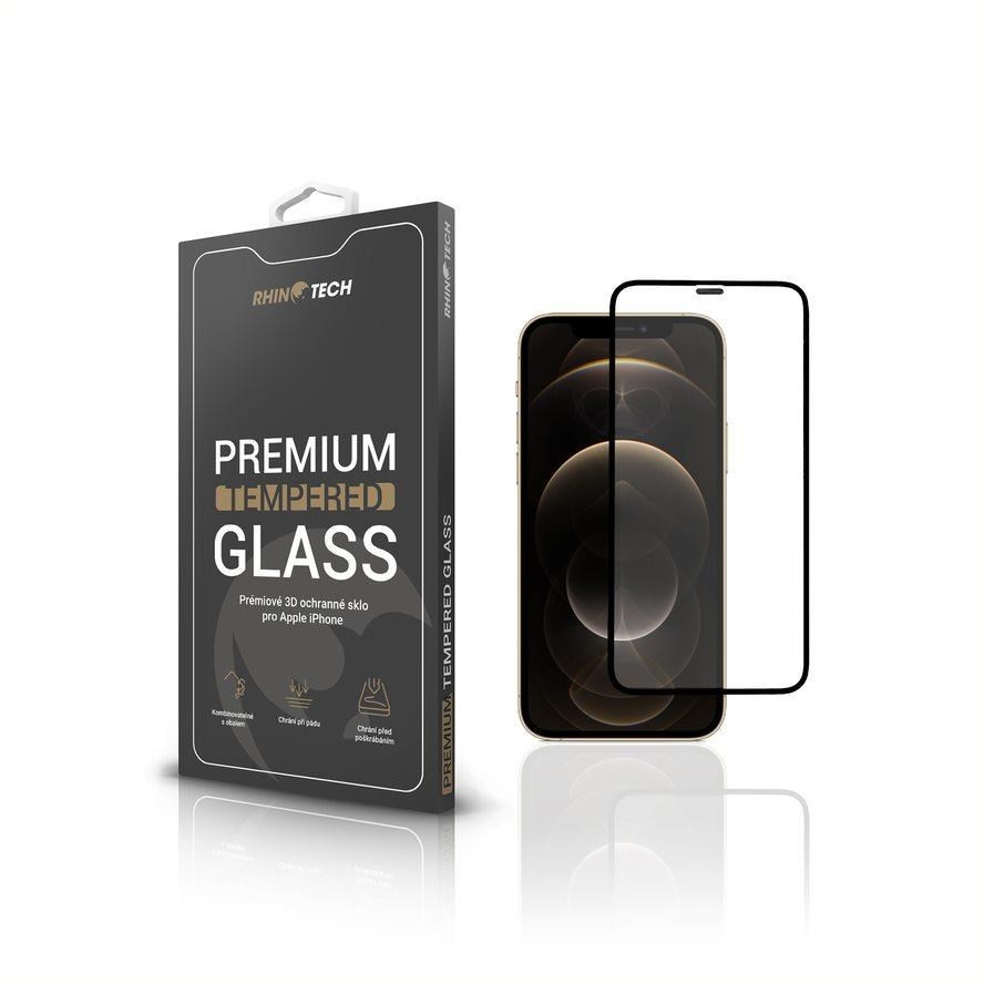 Sticlă de protecție 3D temperată RhinoTech 2 pentru Apple iPhone 12 Pro Max 6,7 inchi