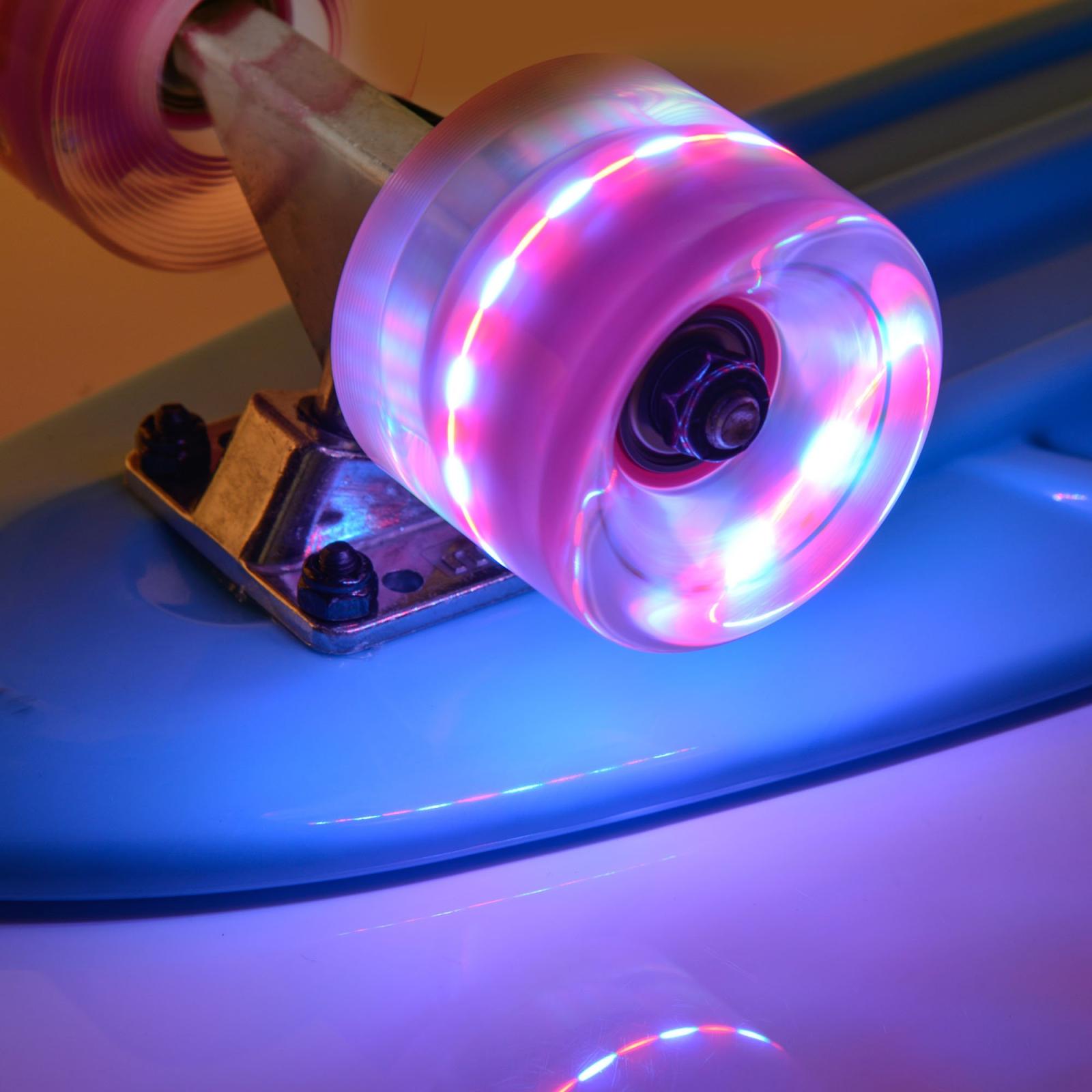 Mtr Roti Roti LED Pennyboard MTR GLOW BLUE 56 cm | TonerPartner.ro
