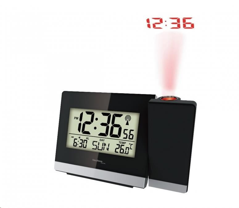 TechnoLine WT 536 - ceas deşteptător digital cu proiecţie şi măsurare a temperaturii interioare