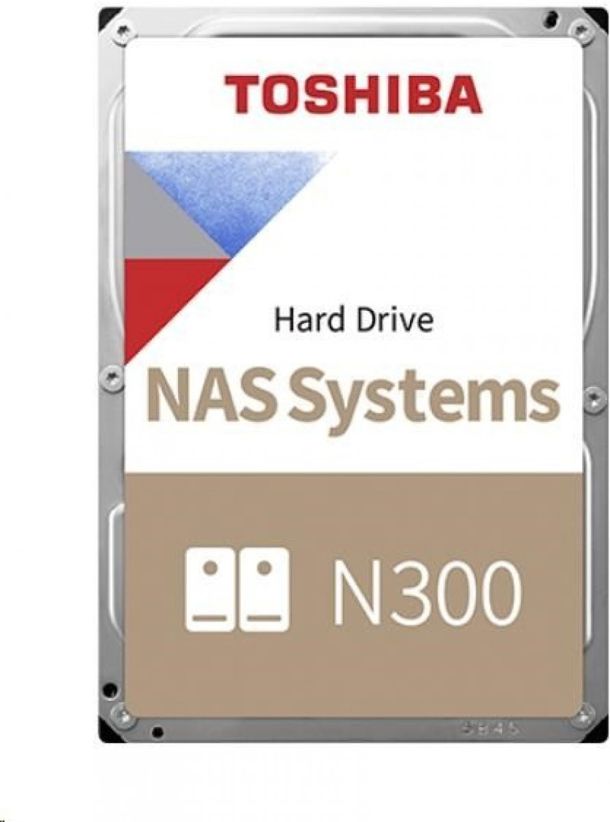 TOSHIBA HDD N300 NAS 10TB, SATA III, 7200 rpm, 256MB cache, 3, 5